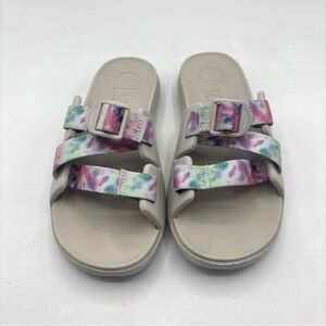 Chaco Kids Chillo Slides Light Tye Dye Size 3